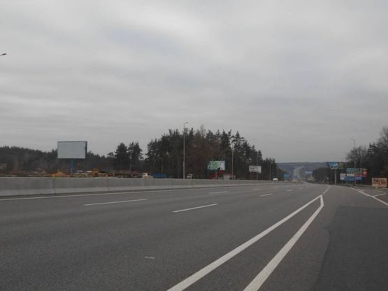 Фото рекламной плоскости по адресу с. Віта-Поштова, траса М-05 Київ-Одеса, км 17+985 ліво