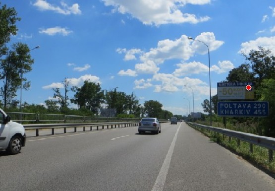 Фото рекламної площини за адресою Трасса M-03, Киев-Харьков, 45700