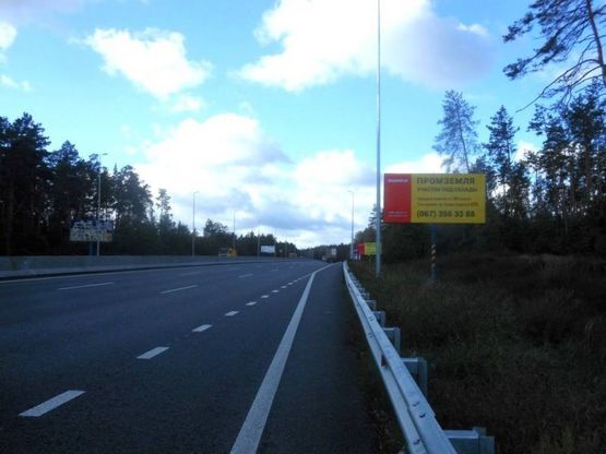 Фото рекламной плоскости по адресу c. Віта-Поштова, траса М-05 Київ-Одеса, км 22+410 право