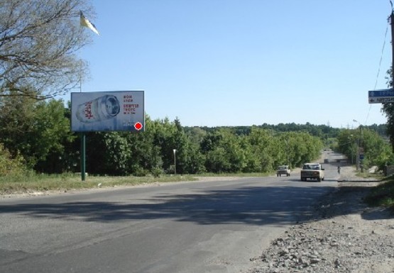 Фото рекламной плоскости по адресу Западная окружная - Пархоменко, 8 ул.
