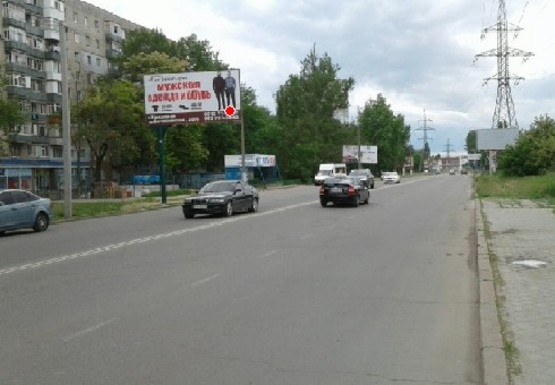 Фото рекламной плоскости по адресу Бериславское шоссе, 6