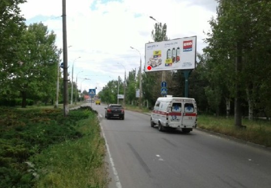 Фото рекламної площини за адресою Николаевское шоссе, въезд