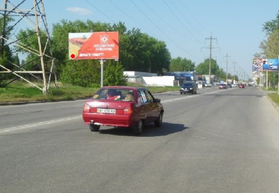Фото рекламной плоскости по адресу Бериславское шоссе, 6