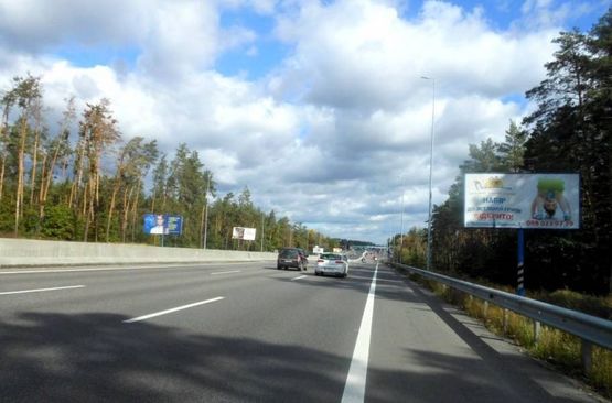Фото рекламной плоскости по адресу c. Віта-Поштова, траса М-05 Київ-Одеса, км 22+460 ліво