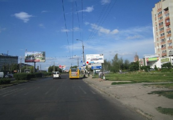 Фото рекламной плоскости по адресу Соборности пр., 1