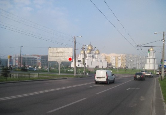 Фото рекламной плоскости по адресу Красной Калины пр. - Сыхивская ул.