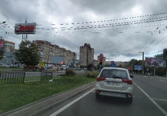 Фото рекламной плоскости по адресу Черновола пр., 101 - Панча ул.