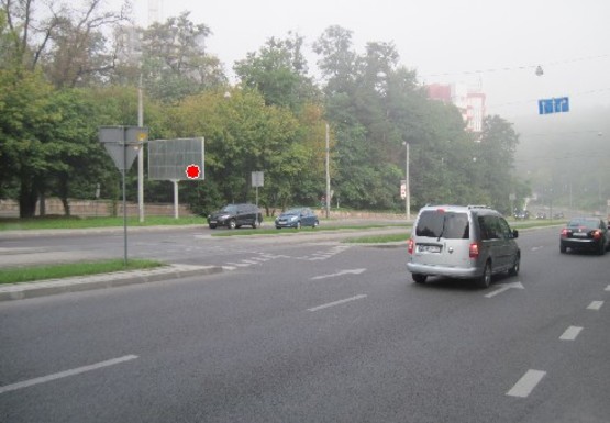 Фото рекламной плоскости по адресу Стуса ул. - Красной Калины пр.
