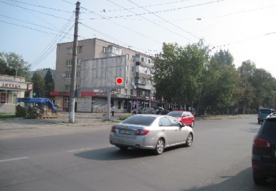 Фото рекламной плоскости по адресу Патона ул., Интер Маркет м-н