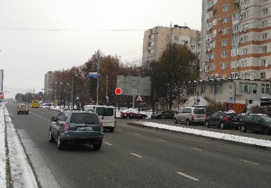 Фото рекламной плоскости по адресу Научная ул., 96