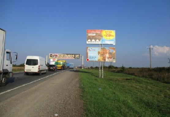 Фото рекламной плоскости по адресу Кольцевая дорога (напротив стадиона АРЕНА ЛЬВОВ) низ