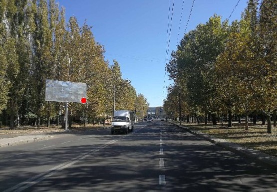 Фото рекламной плоскости по адресу Мира ул., 68