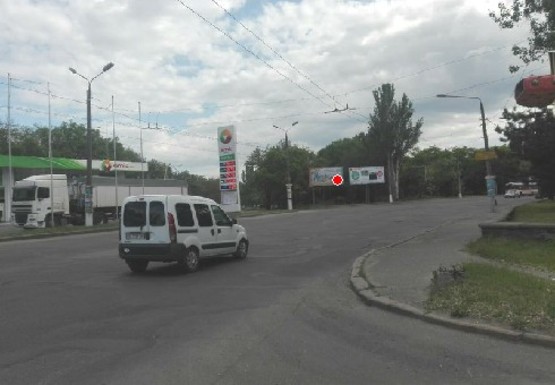 Фото рекламной плоскости по адресу Героев Сталинграда пр. - Темвод, въезд