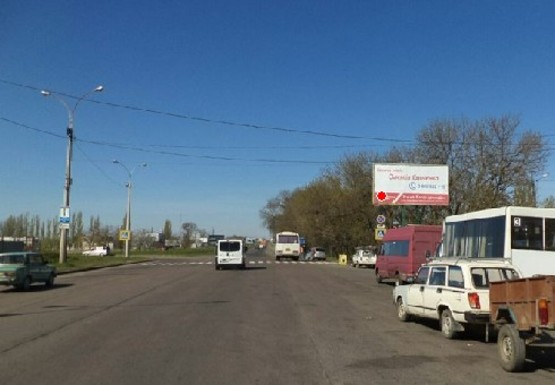 Фото рекламной плоскости по адресу Одесская трасса - выезд