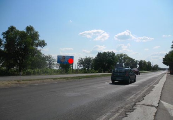 Фото рекламної площини за адресою Одесское шоссе