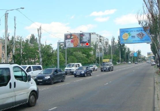 Фото рекламной плоскости по адресу Николаевская дорога, 283