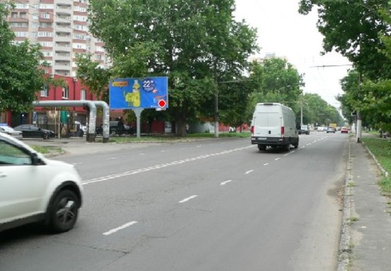 Фото рекламної площини за адресою Акдемика Королева ул. - Tульская ул.