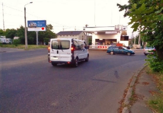 Фото рекламної площини за адресою Люстдорфская дорога - Академика Королева ул.