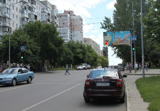 Фото рекламной плоскости по адресу Академика Заболотного ул., 57/1