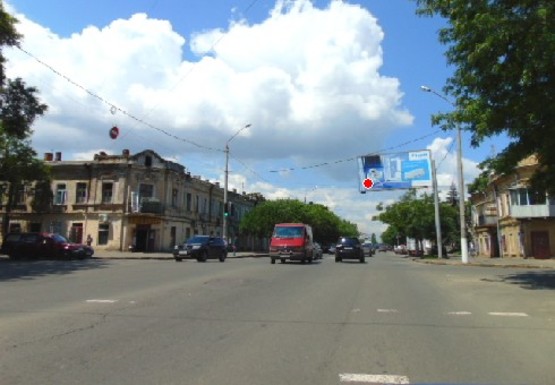 Фото рекламної площини за адресою Мясоедовская ул., 45 - Болгарская ул.