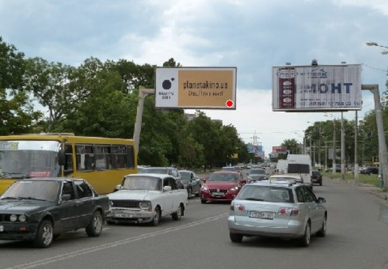 Фото рекламної площини за адресою Люстдорфская дорога, 65
