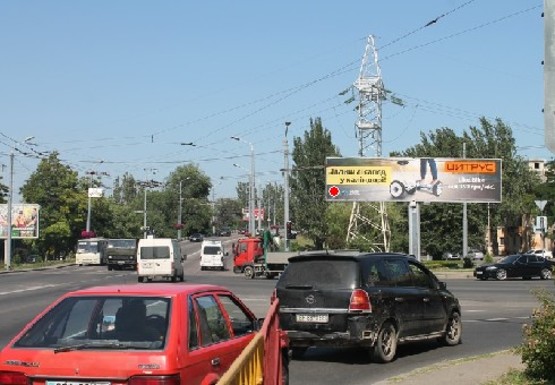 Фото рекламної площини за адресою Овидиопольская дорога, 6 - Рихтера ул.