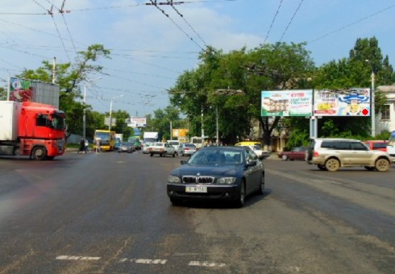 Фото рекламной плоскости по адресу Мельницкая ул. - В. Стуса ул., 2б