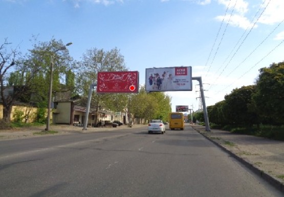 Фото рекламной плоскости по адресу Краснова ул. - Генерала Швыгина ул., 3а
