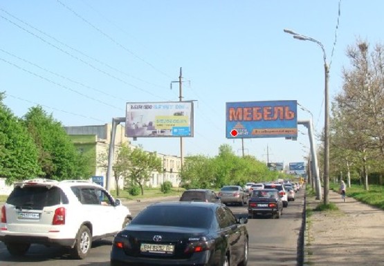 Фото рекламной плоскости по адресу Краснова ул. - Иподромный пер.