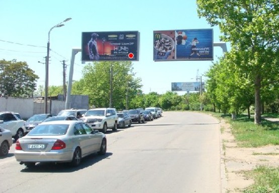 Фото рекламной плоскости по адресу Краснова ул. - Артилерийский парк