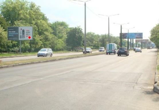 Фото рекламной плоскости по адресу Южная дорога, 35 (напротив)