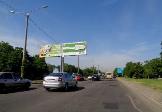 Фото рекламної площини за адресою Южная дорога, 55