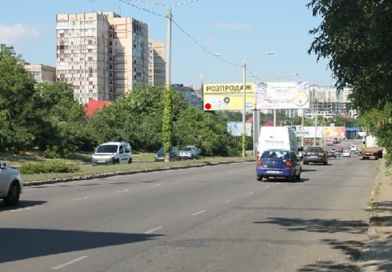 Фото рекламної площини за адресою Южная дорога, 85