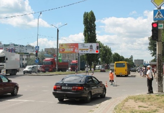 Фото рекламной плоскости по адресу Семена Палия ул., 96 - Заболотного ул.