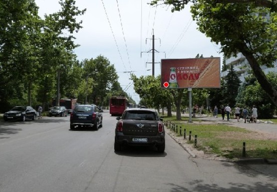 Фото рекламной плоскости по адресу Космонавтов ул., 34