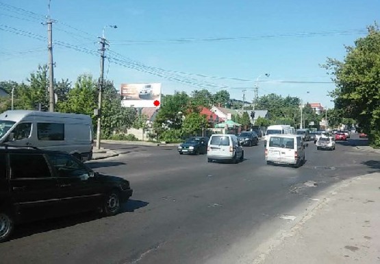 Фото рекламной плоскости по адресу Степана Бандеры ул. - Дворецкая ул.