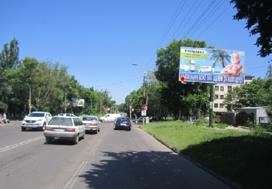 Фото рекламной плоскости по адресу Черновола ул. - Мирющенко ул.