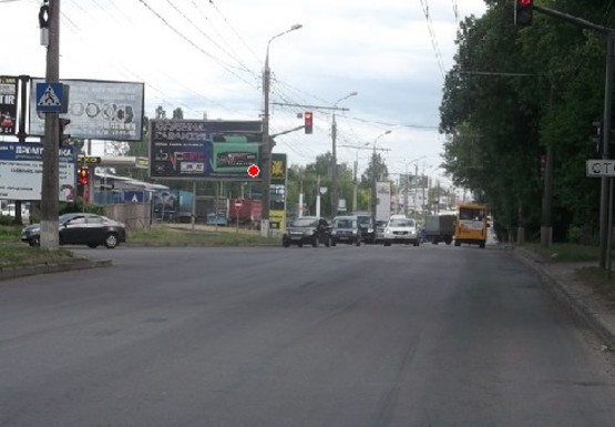 Фото рекламной плоскости по адресу Белопольское шоссе ул. - Черниговская ул.