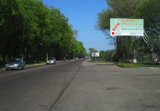 Фото рекламної площини за адресою Белопольское шоссе