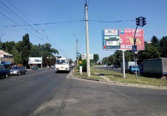 Фото рекламной плоскости по адресу Смелянская ул., 151