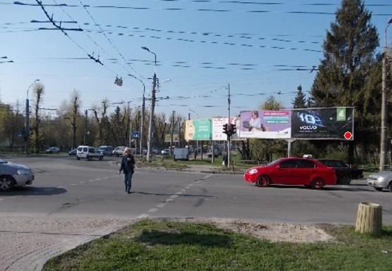 Фото рекламной плоскости по адресу Злуки пр. - 15-го Апреля ул.