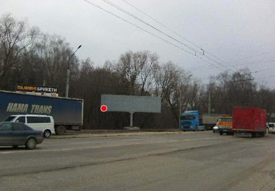 Фото рекламной плоскости по адресу Бандеры пр. - Протасевича ул.