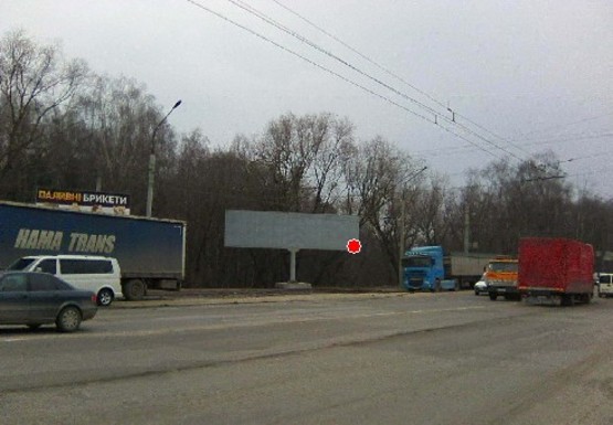 Фото рекламной плоскости по адресу Бандеры пр. - Протасевича ул.