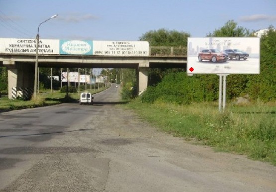 Фото рекламной плоскости по адресу Бережанская ул. - Будного Степана ул., 2-ой