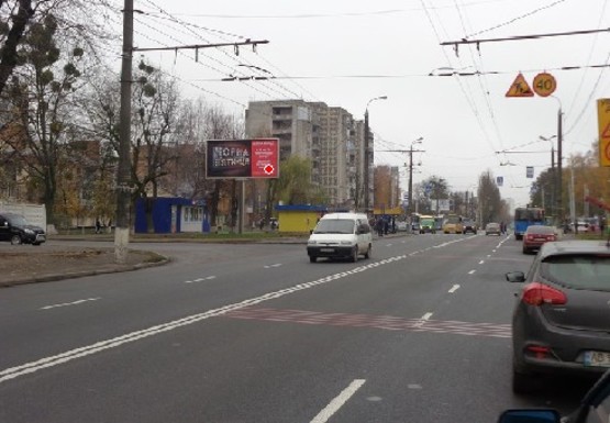 Фото рекламної площини за адресою Киевская ул., 158