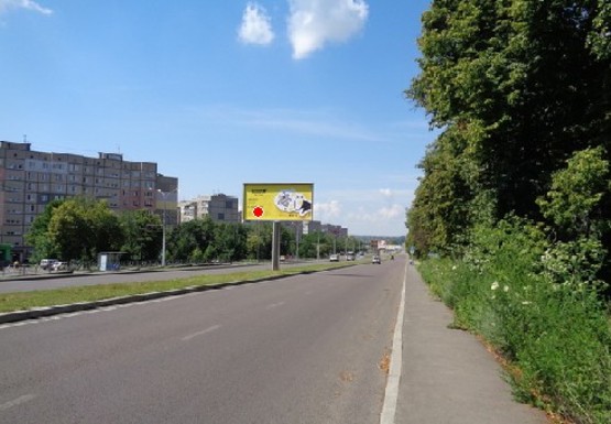 Фото рекламної площини за адресою Барское шоссе