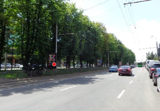 Фото рекламной плоскости по адресу Пирогова ул. [№8] (сквер)