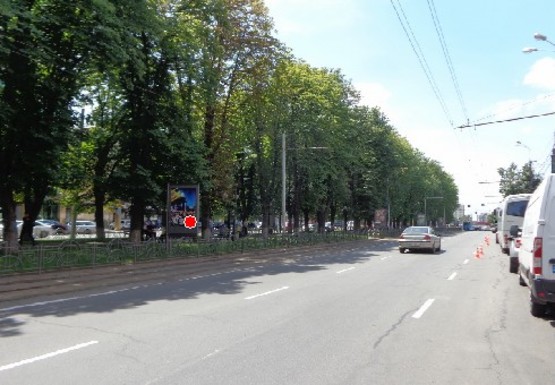 Фото рекламної площини за адресою Пирогова ул. [№9] (сквер)