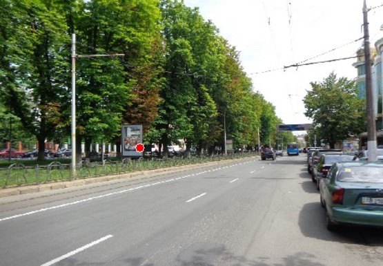 Фото рекламной плоскости по адресу Пирогова ул. [№20] (сквер)