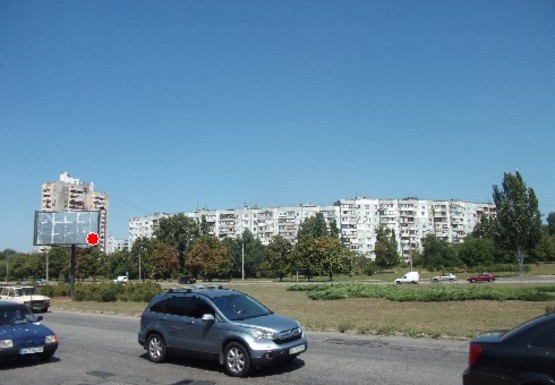 Фото рекламной плоскости по адресу Набережная магистраль - Украинская ул.